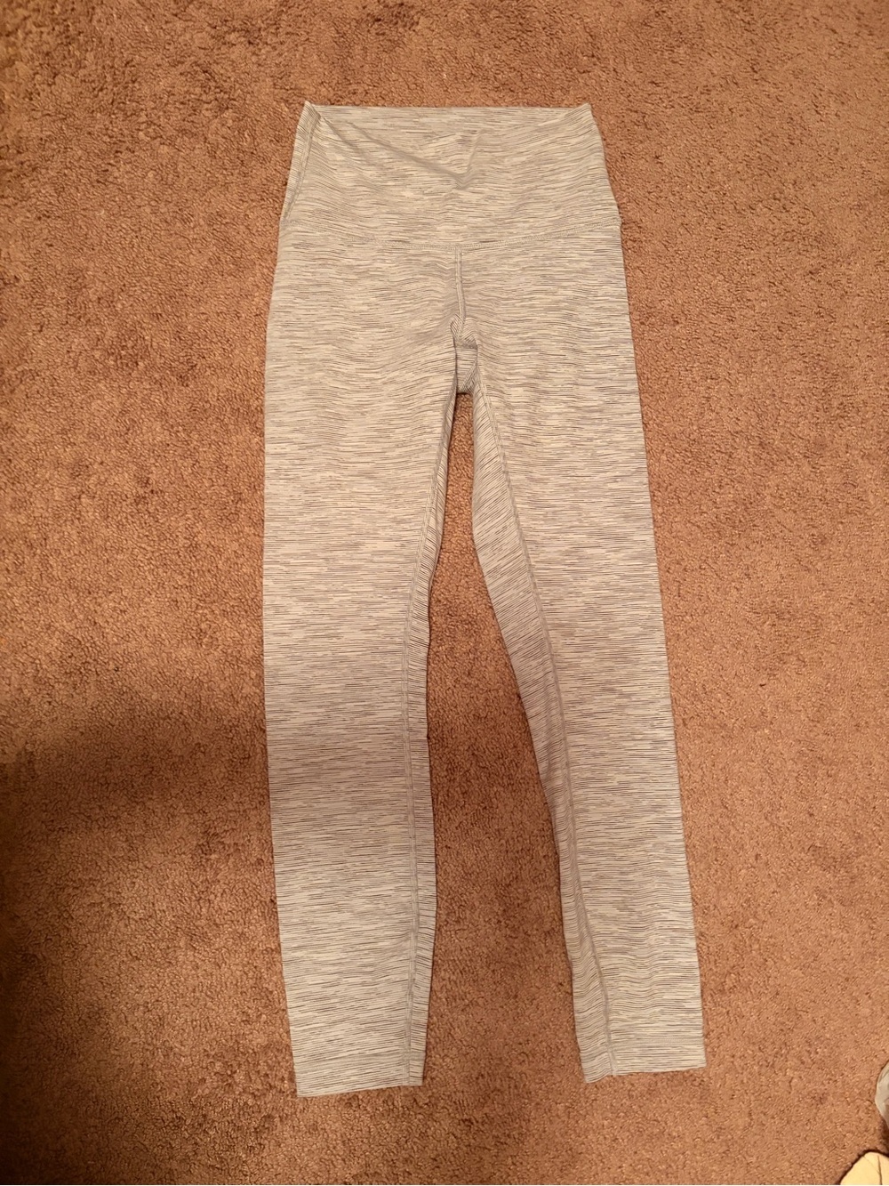 lululemon athletica Light Heather Gray High-Rise Leggings